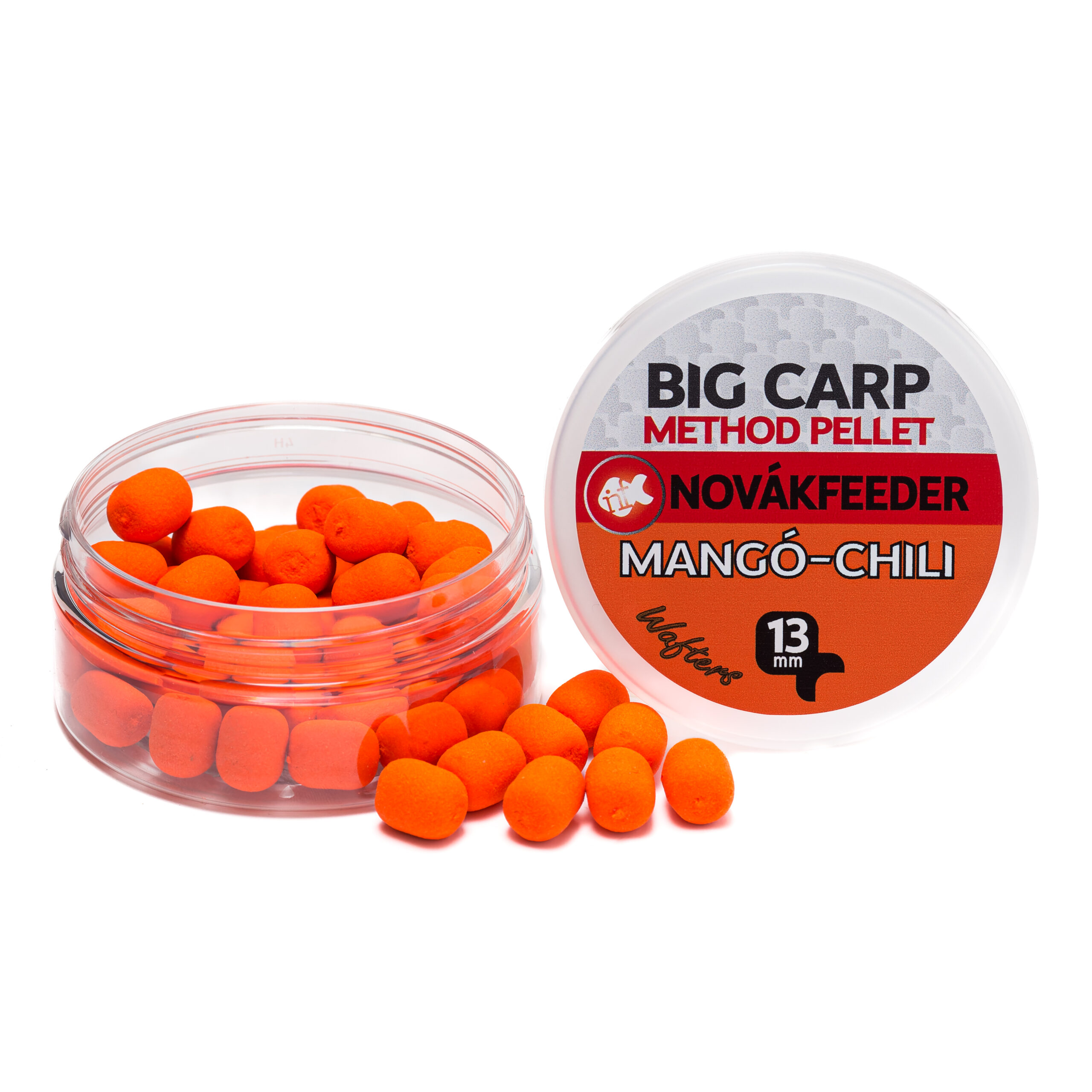 B.C. Mangó-Chili BIG CARP METHOD PELLET 13MM WAFTERS MANGÓ-CHILI - Image 1