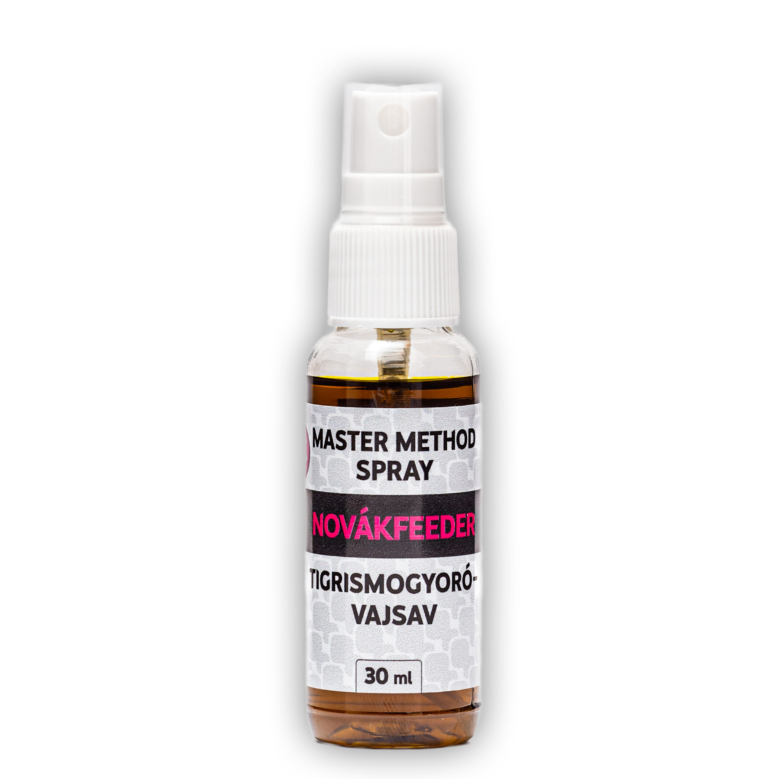Tigrismogyoró-Vajsav NOVÁKFEEDER MASTER METHOD AROMA SPRAY TIGRISMOGYORÓ-VAJSAV 30ML - Image 1