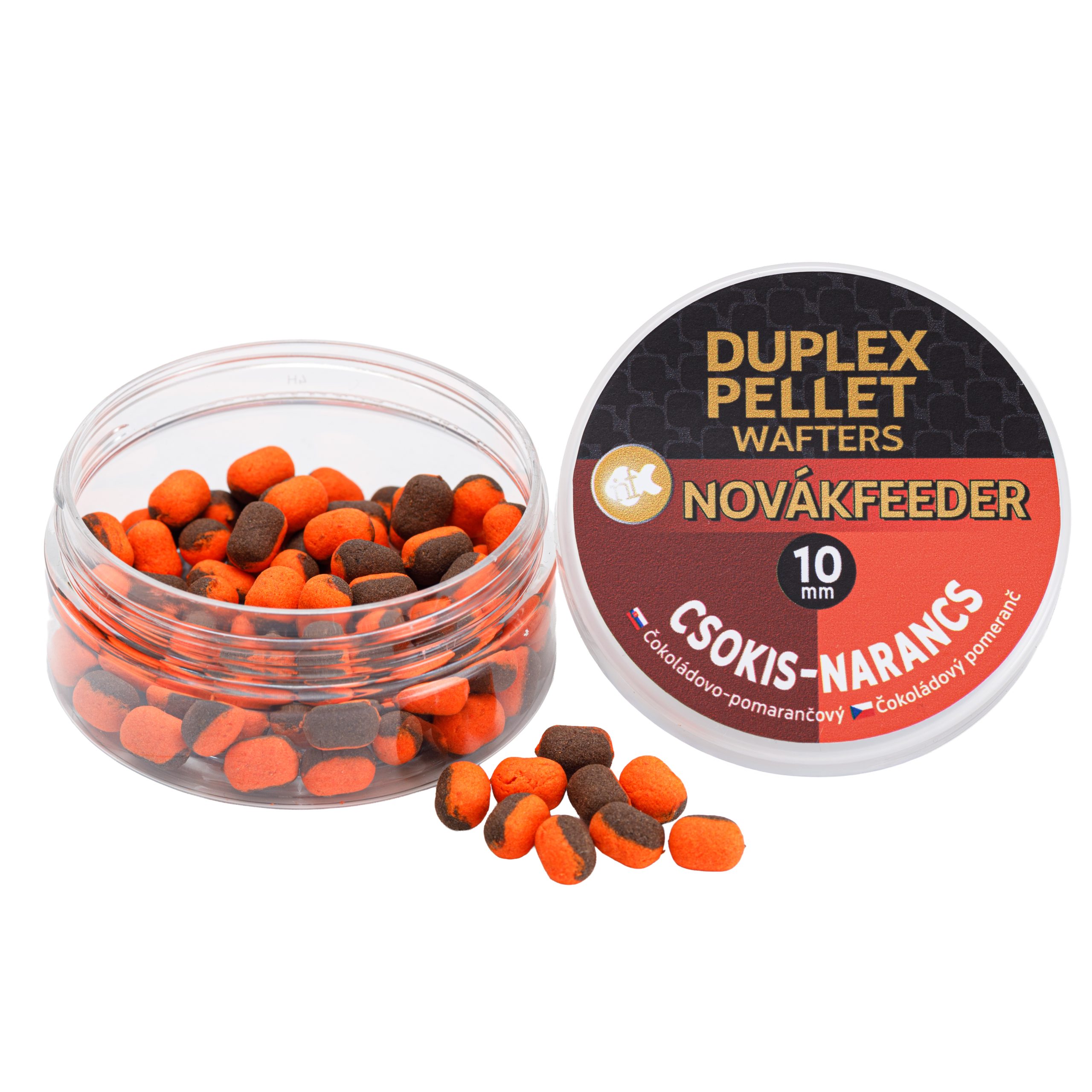 Duplex Csoki Narancs DUPLEX PELLET 10MM WAFTERS CSOKIS-NARANCS - Image 1
