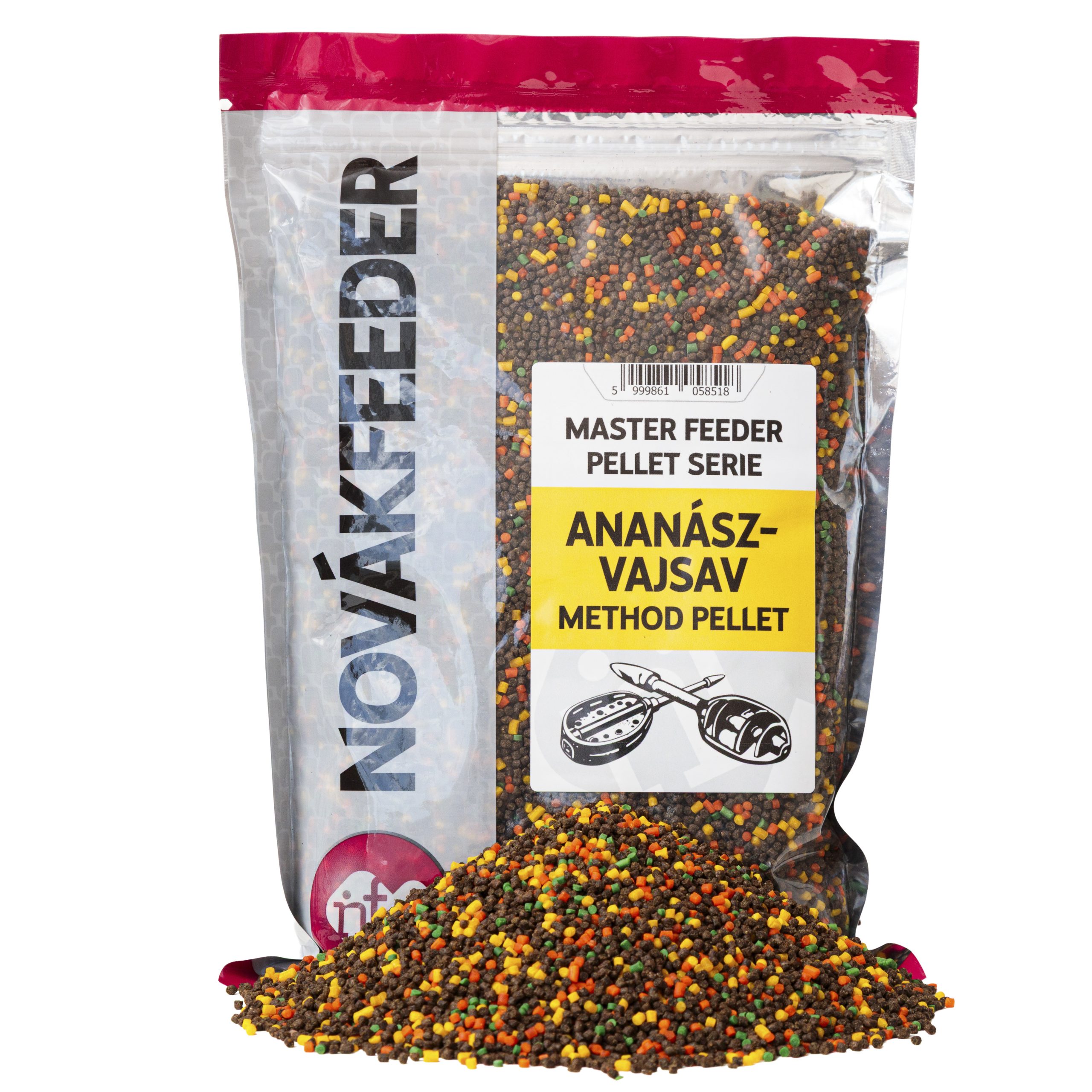 Master Micro Ananász-Vajsav_edited Master Feeder Pellet Serie 800g Method Pellet Ananász-Vajsav - Image 1