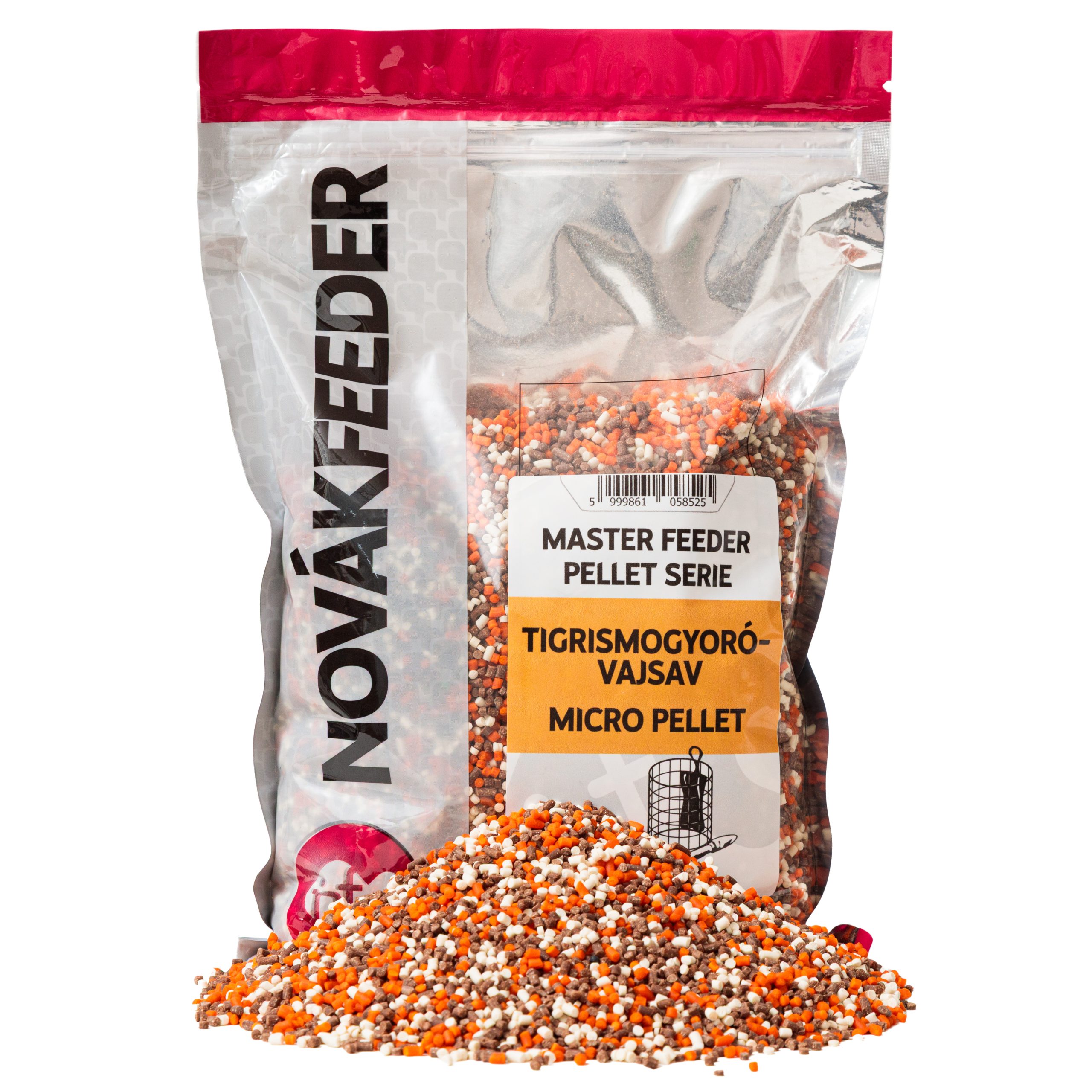 Master Micro Tigrismogyoró-Vajsav(1) Master Feeder Pellet Serie 800g Micro Pellet Tigrismogyoró-Vajsav - Image 1
